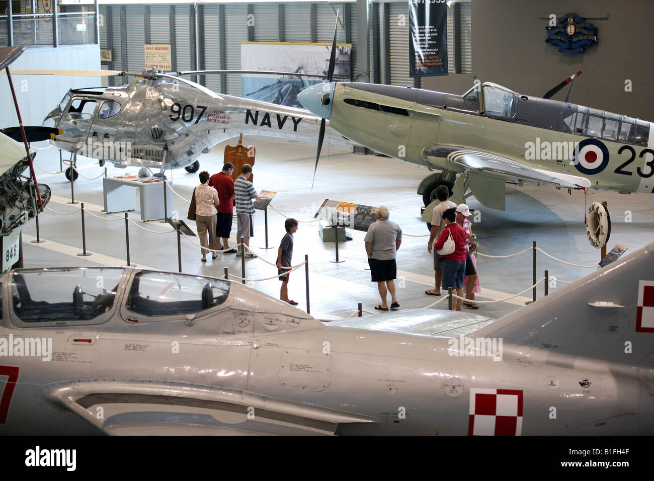 Fleet Air Arm Museum, HMAS Albatros Stockfoto