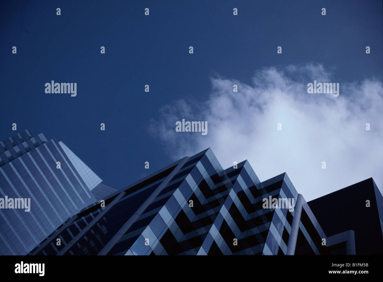 Glas Gebäude gegen Sky Stockfoto