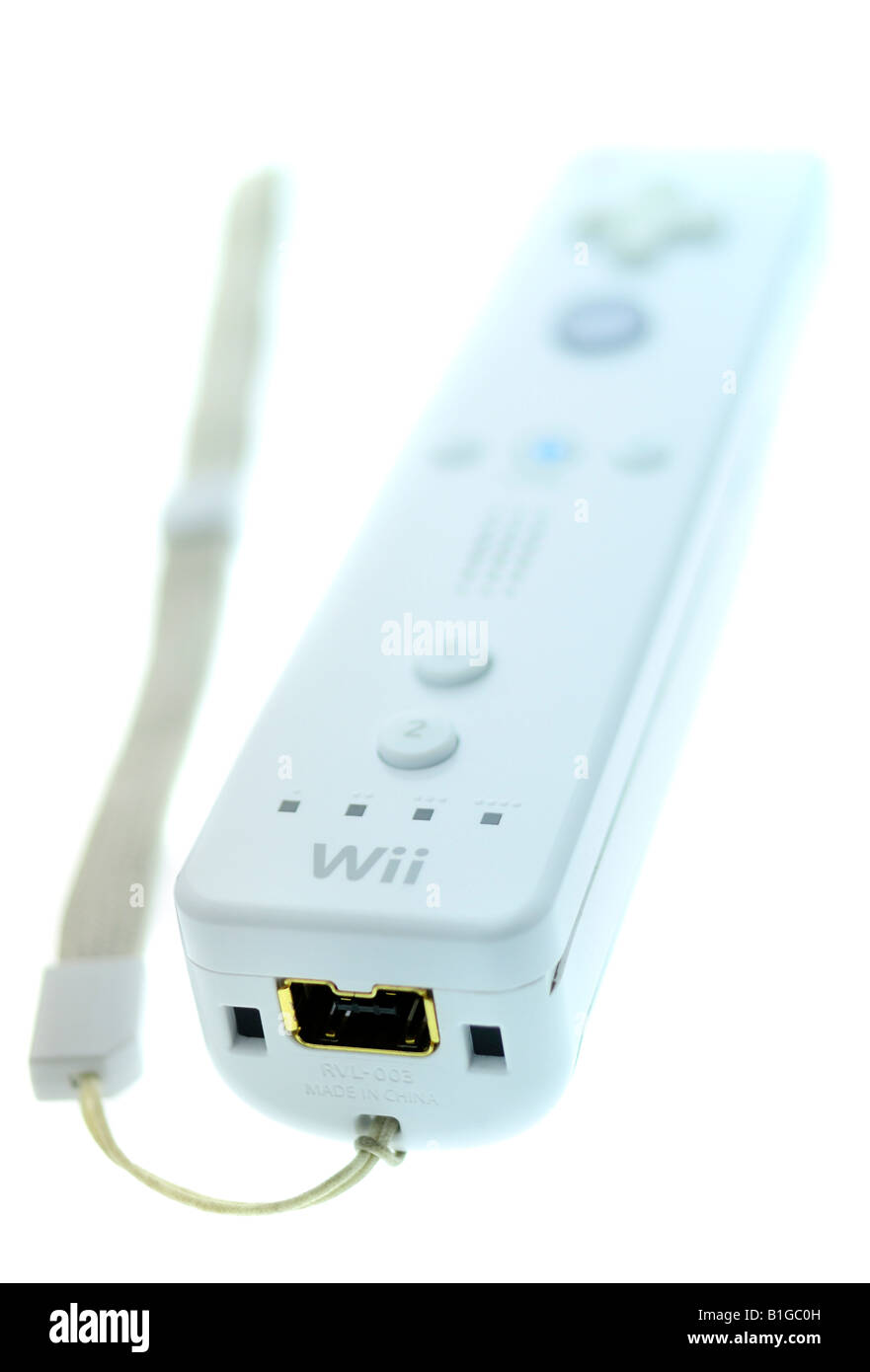 Wii game controller Ausgeschnittene Stockfotos und -bilder - Alamy