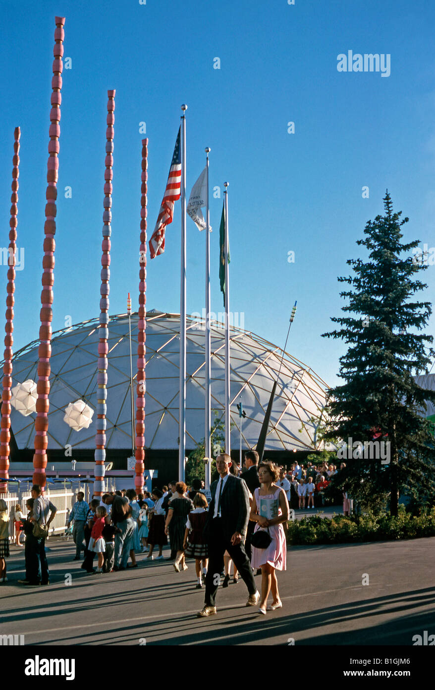 Die Seattle Weltausstellung 1962, US-Bundesstaat Washington, USA Stockfoto