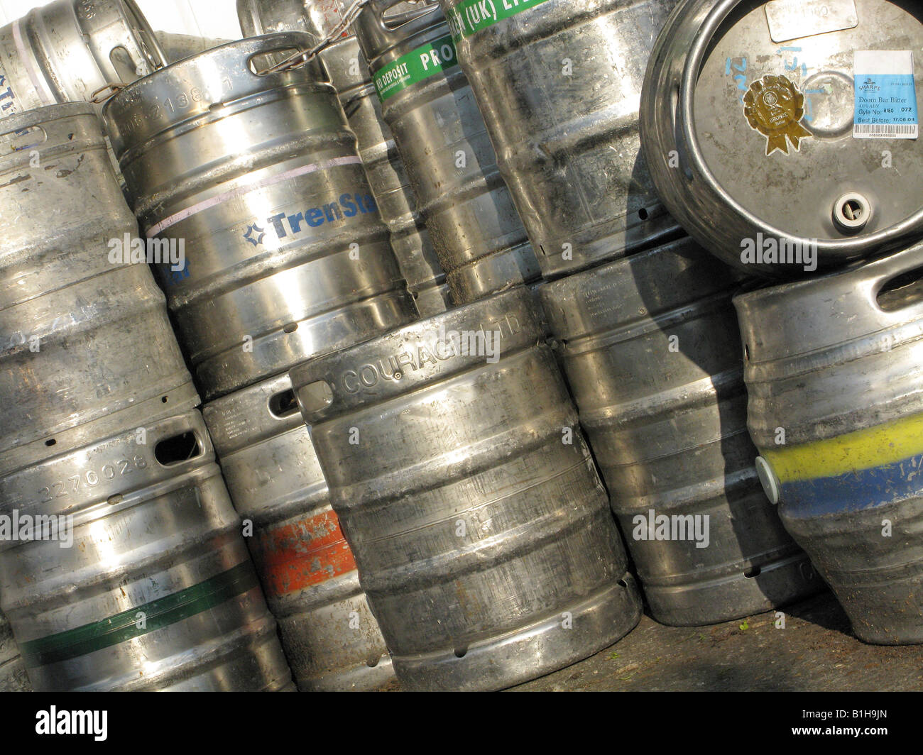 Bier Barrells Kingston upon Thames, Surrey, England Stockfoto
