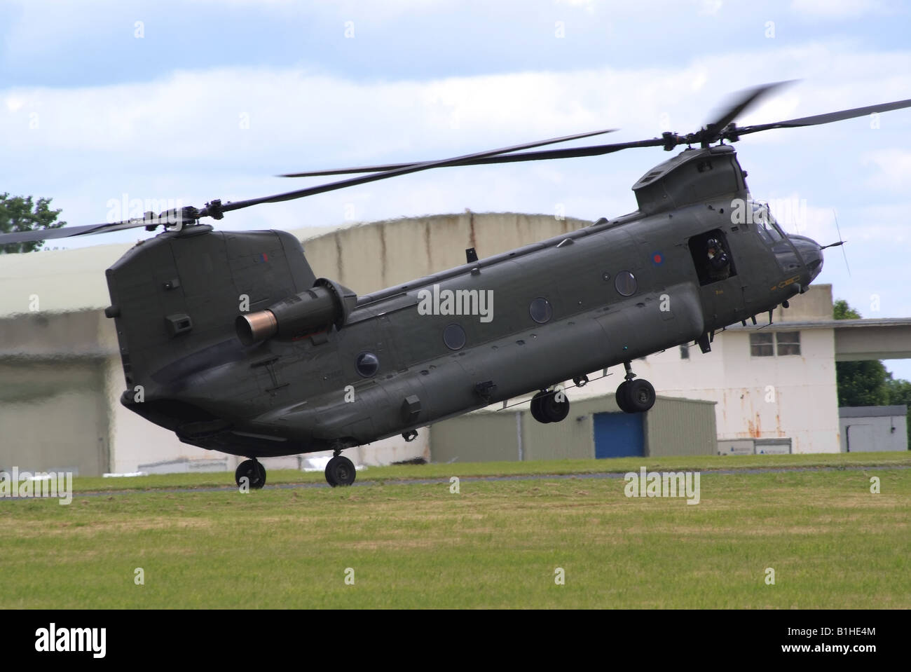 CHINOOK-HUBSCHRAUBER Stockfoto