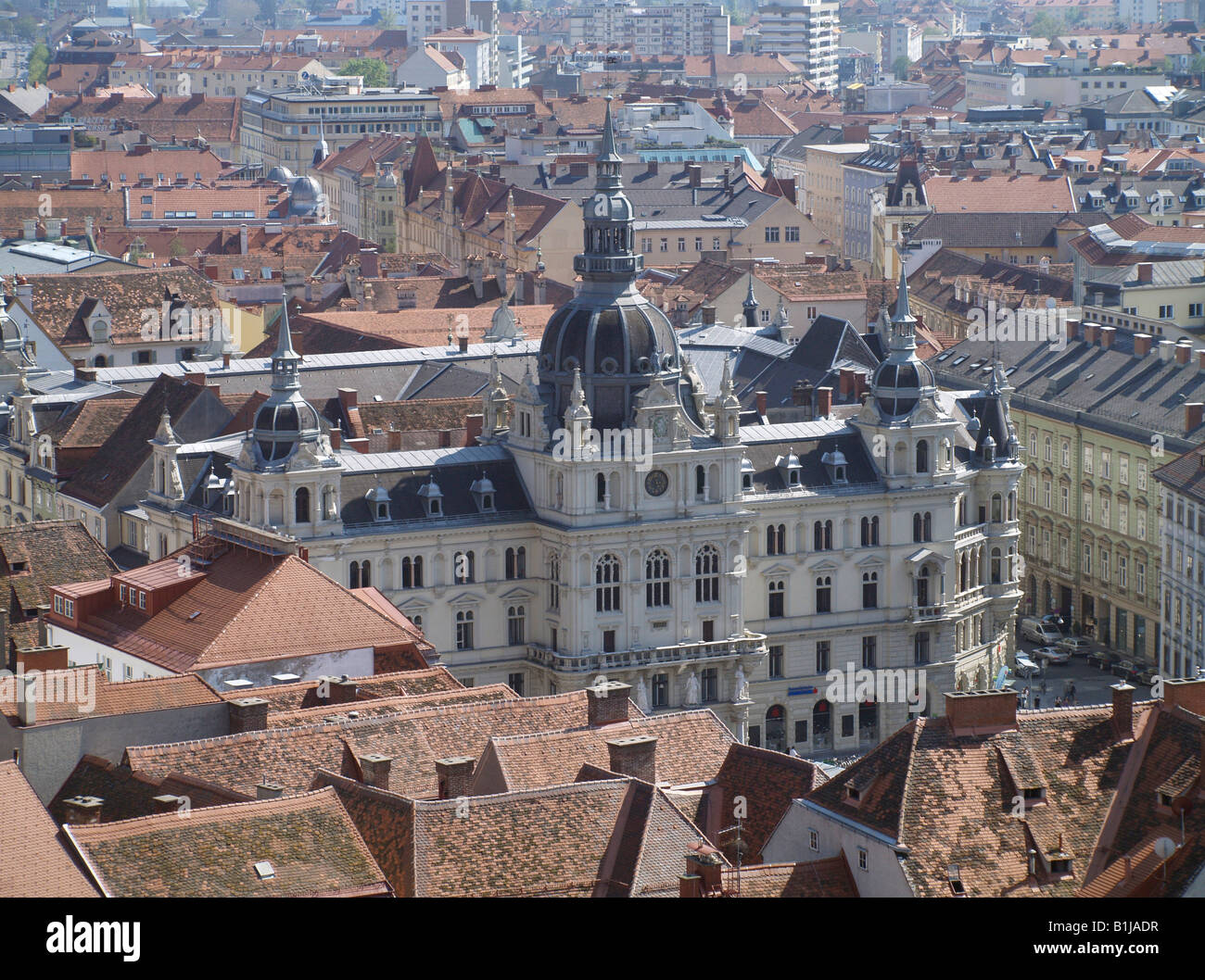 Graz, Altstadt, Rathaus, Österreich, Graz Stockfoto
