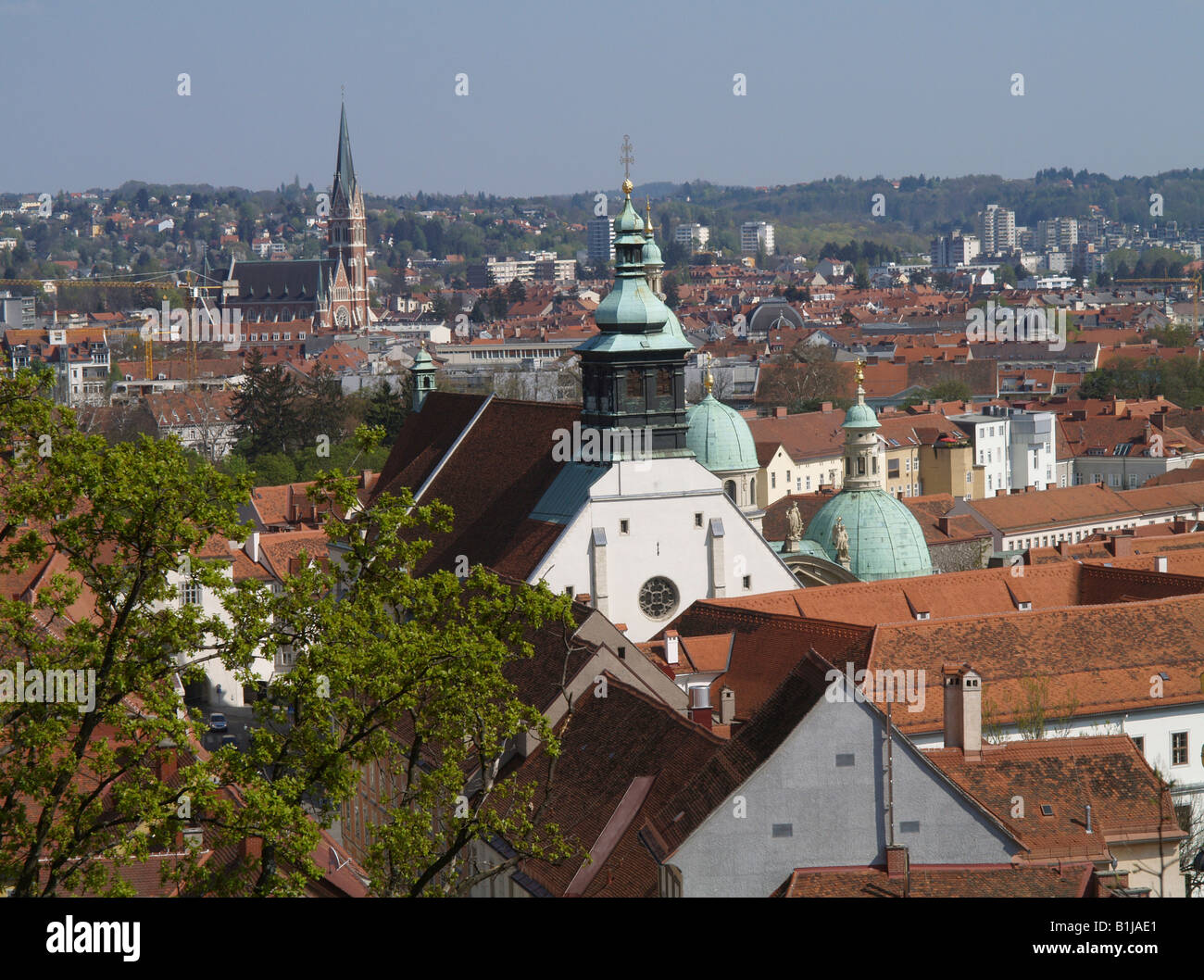 Graz, alte Stadt Zentrum, Österreich, Graz Stockfoto