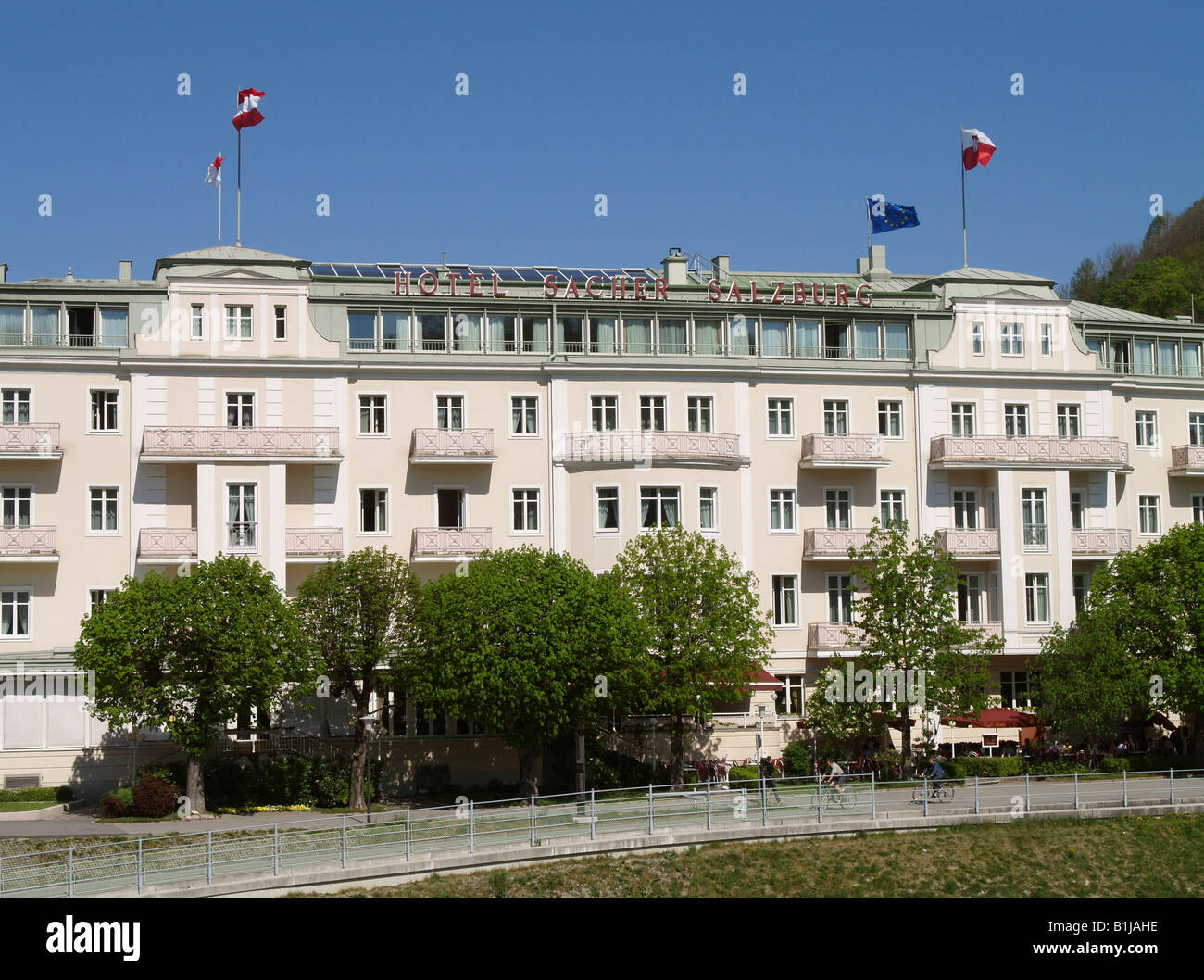 Hotel Sacher, Österreich, Salzburg Stockfoto