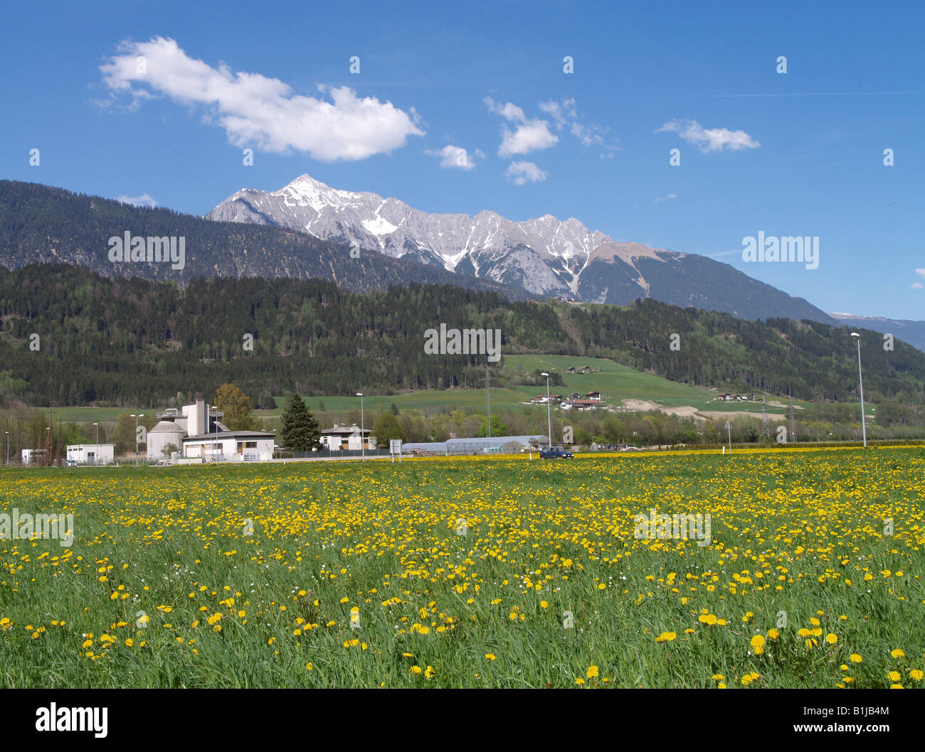 Landschaft, Österreich, Tirol, Wattens Stockfoto