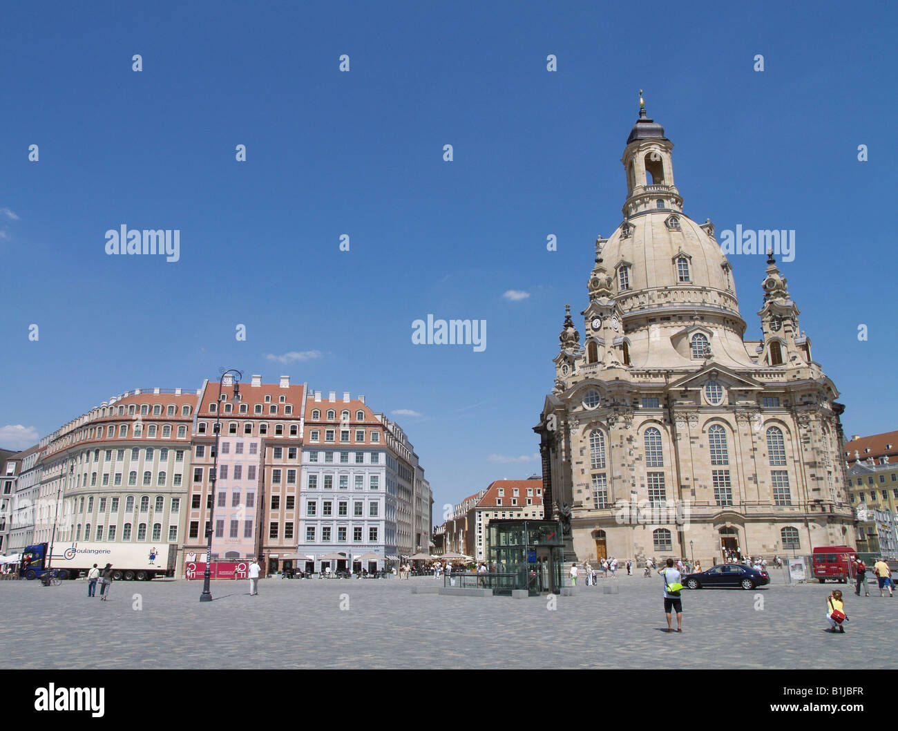 Frauenkirche Dresden, Deutschland, Dresden Stockfoto