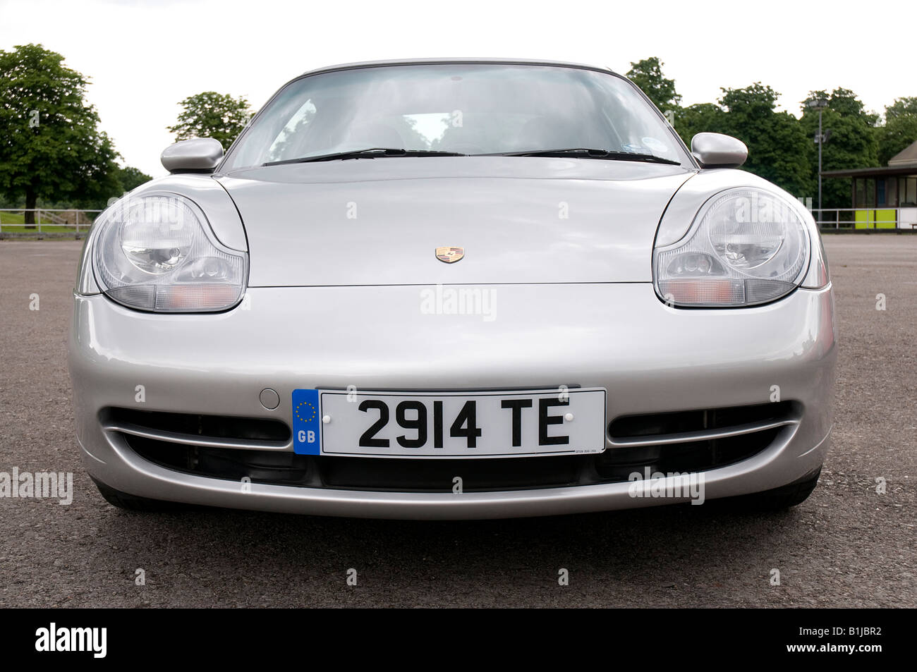 Porsche 911 Carrera 4 vorne Stockfoto