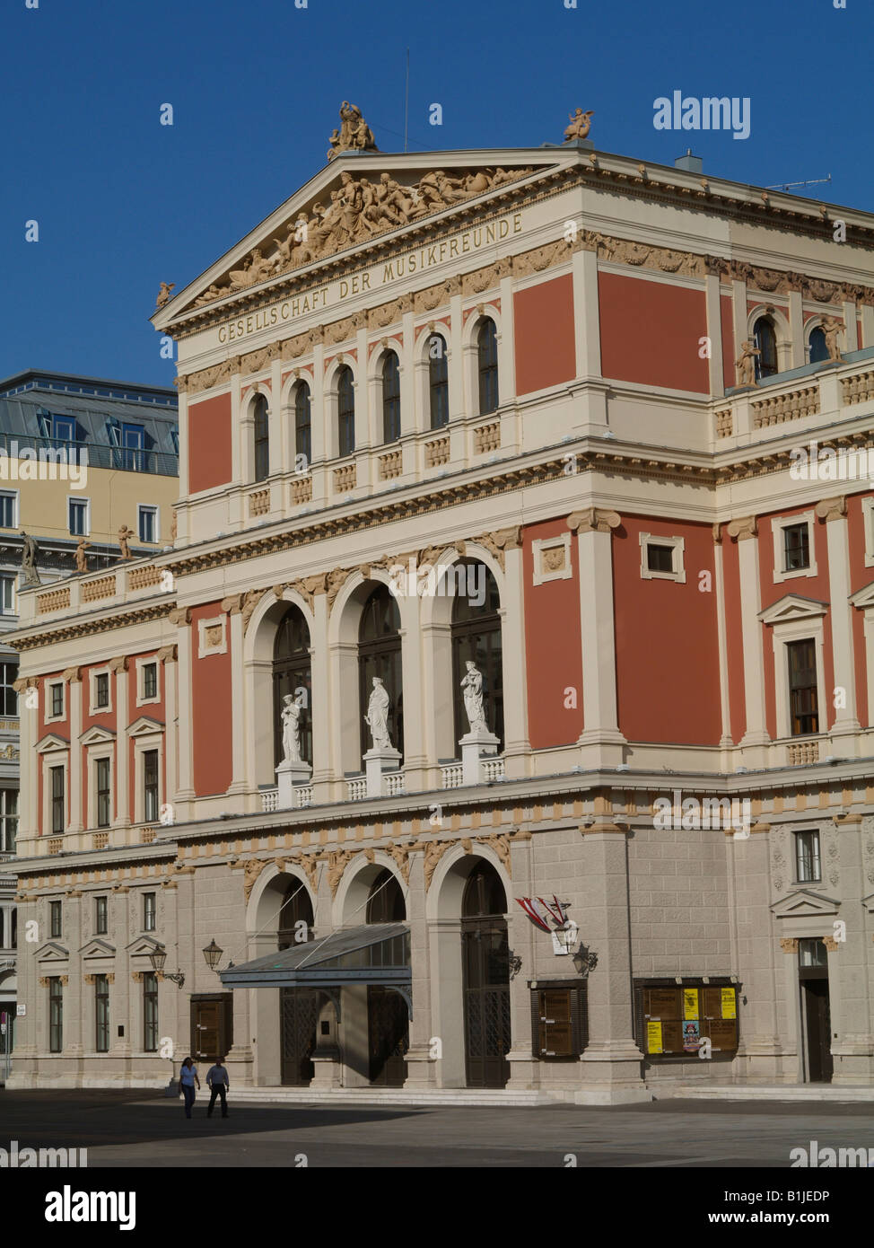 Wien, Musikverein, Österreich, Wien Stockfoto