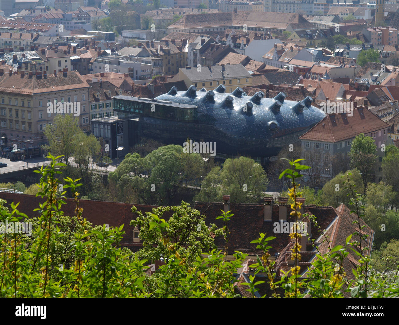 Graz, Arthouse, Österreich Stockfoto