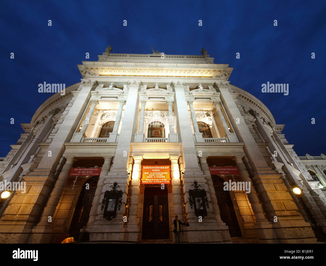 Burgtheater Wien Stockfoto