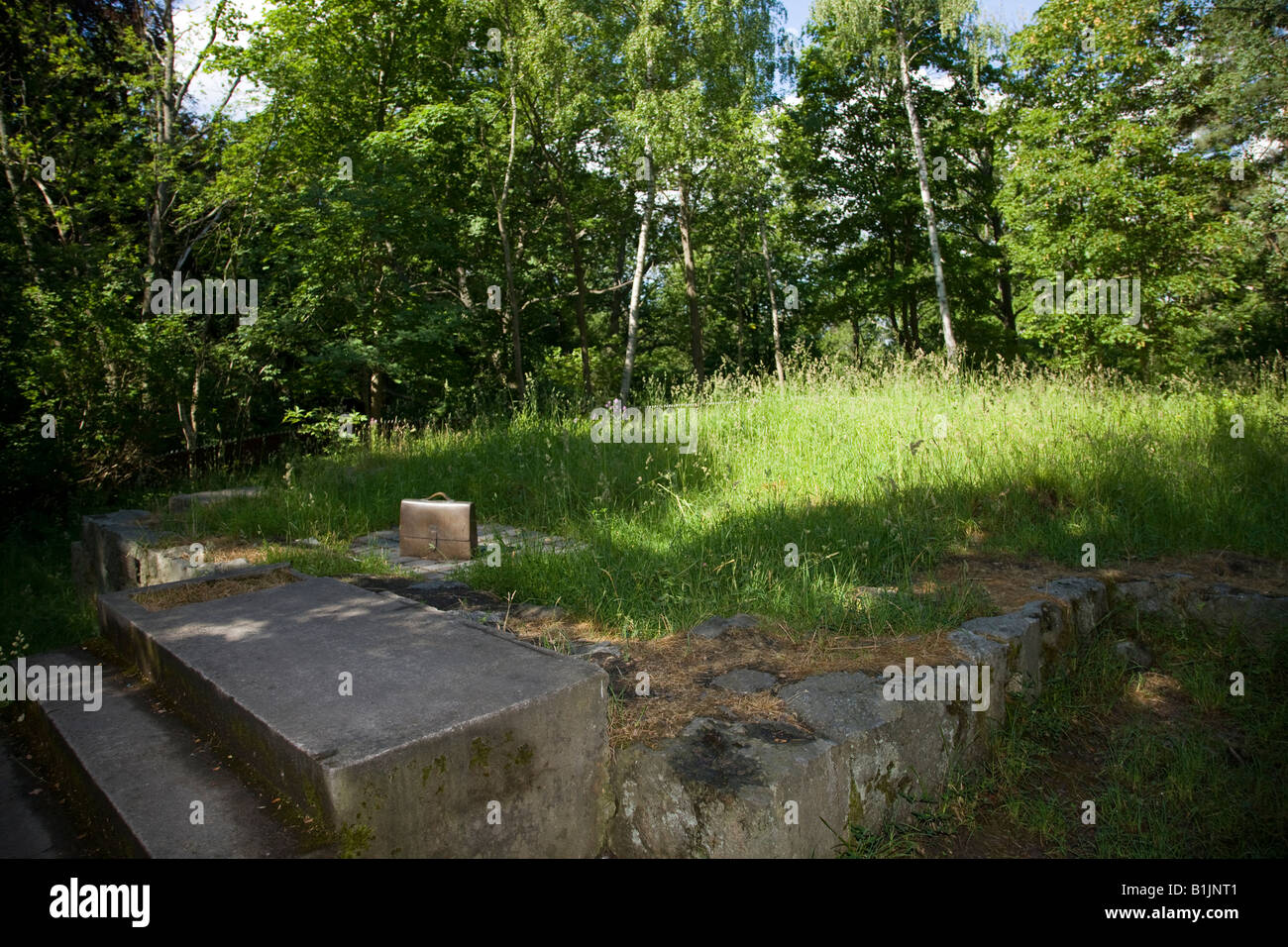 Geburtsort von Raoul Wallenberg (Kappsta, Lidingö) Stockfoto