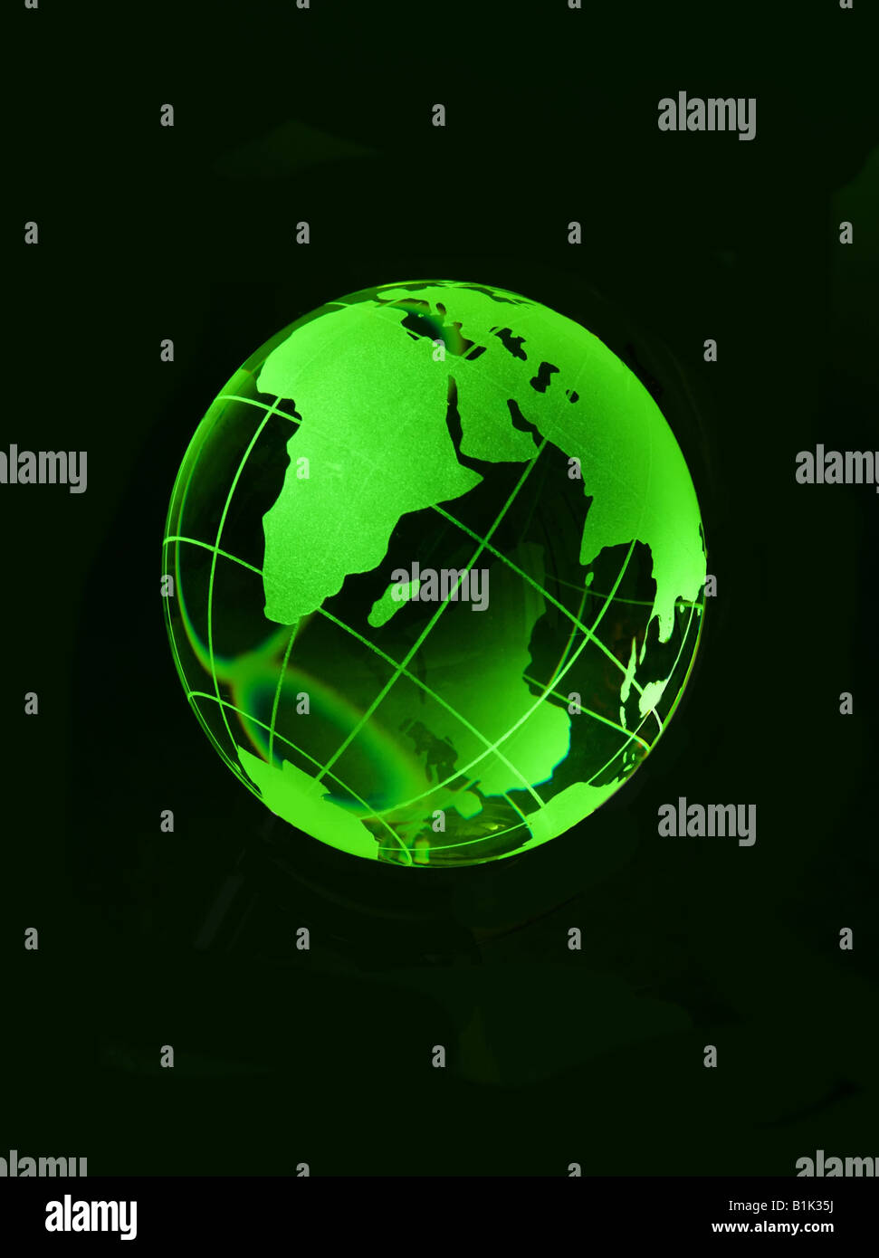 Grüne Welt Stockfoto