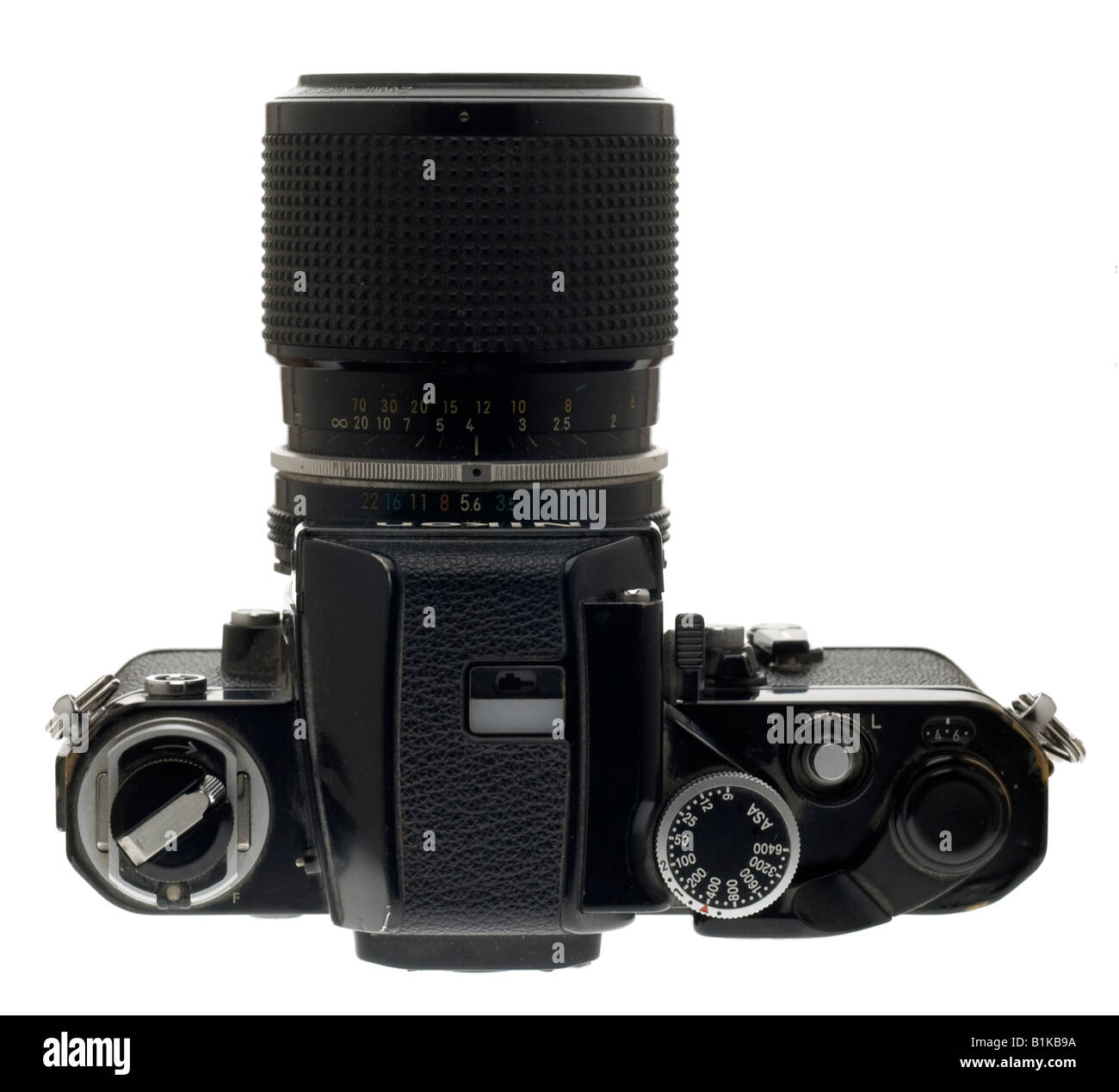 Nikon F2a 35mm Spiegelreflexkamera Stockfoto