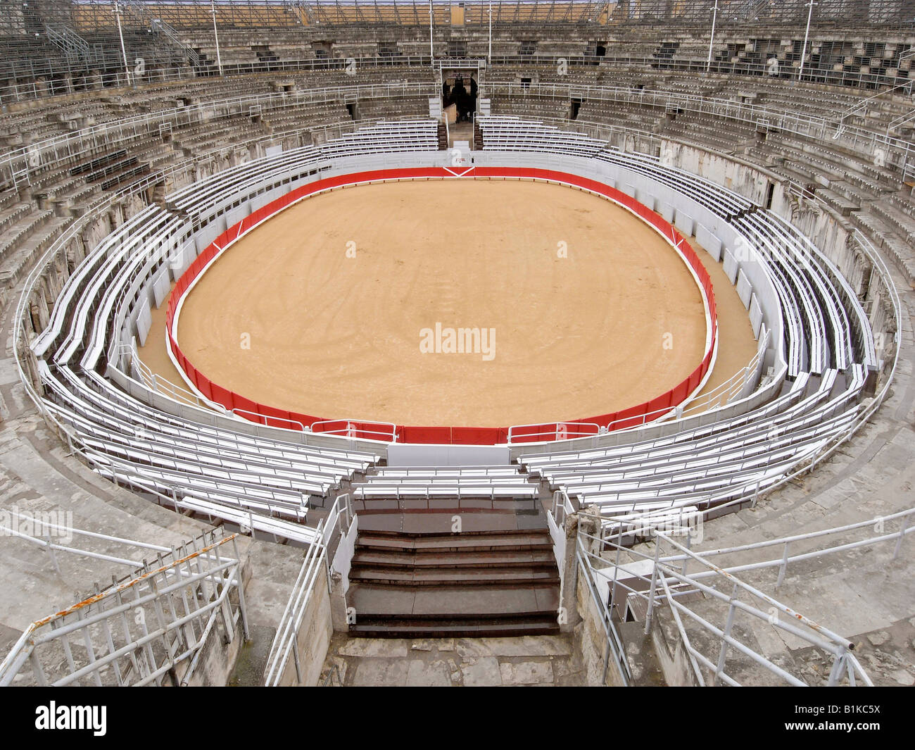 Les Arènes Arles Frankreich Stockfoto