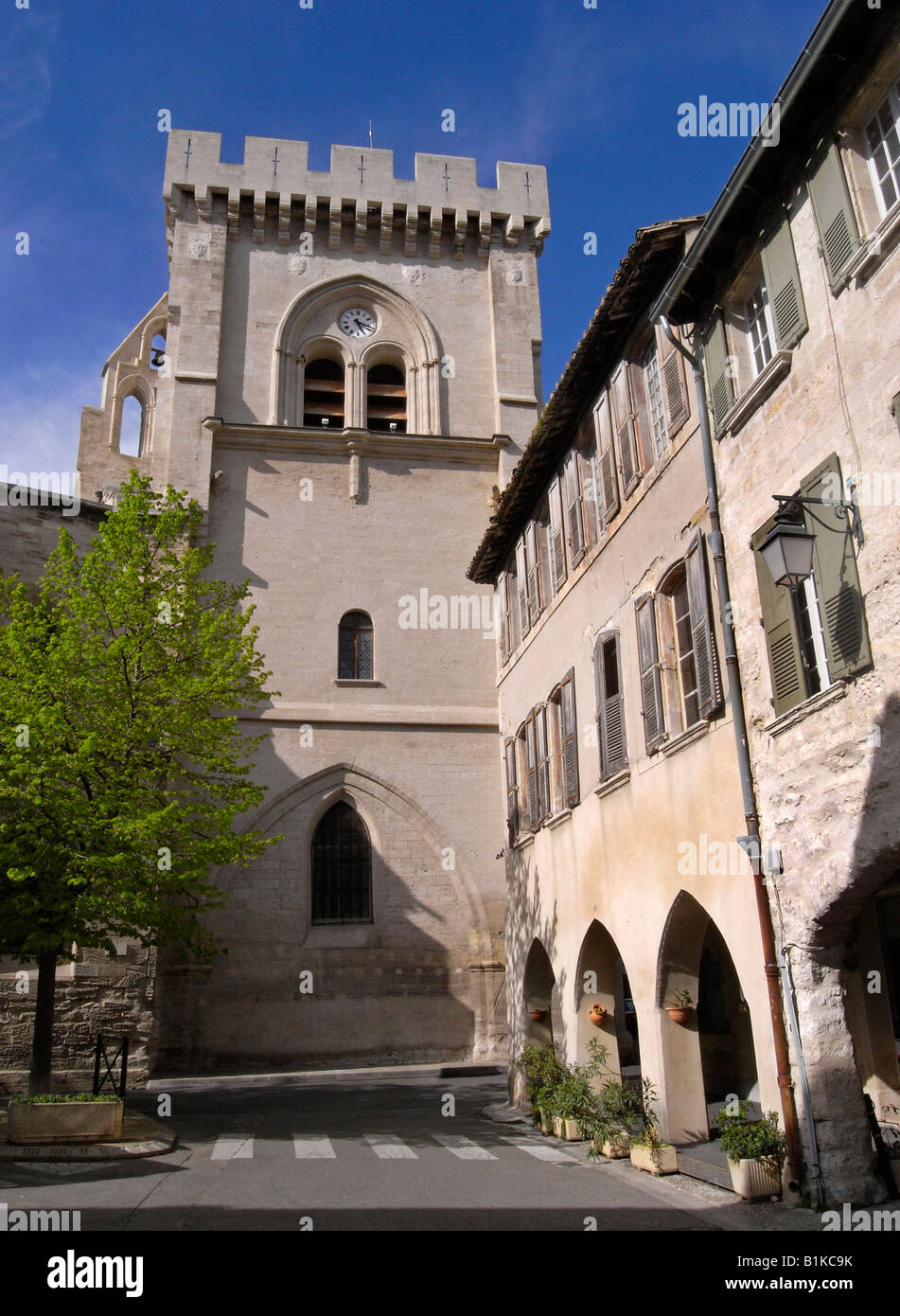 Collégiale Villeneuve Lez Avignon Frankreich Stockfoto