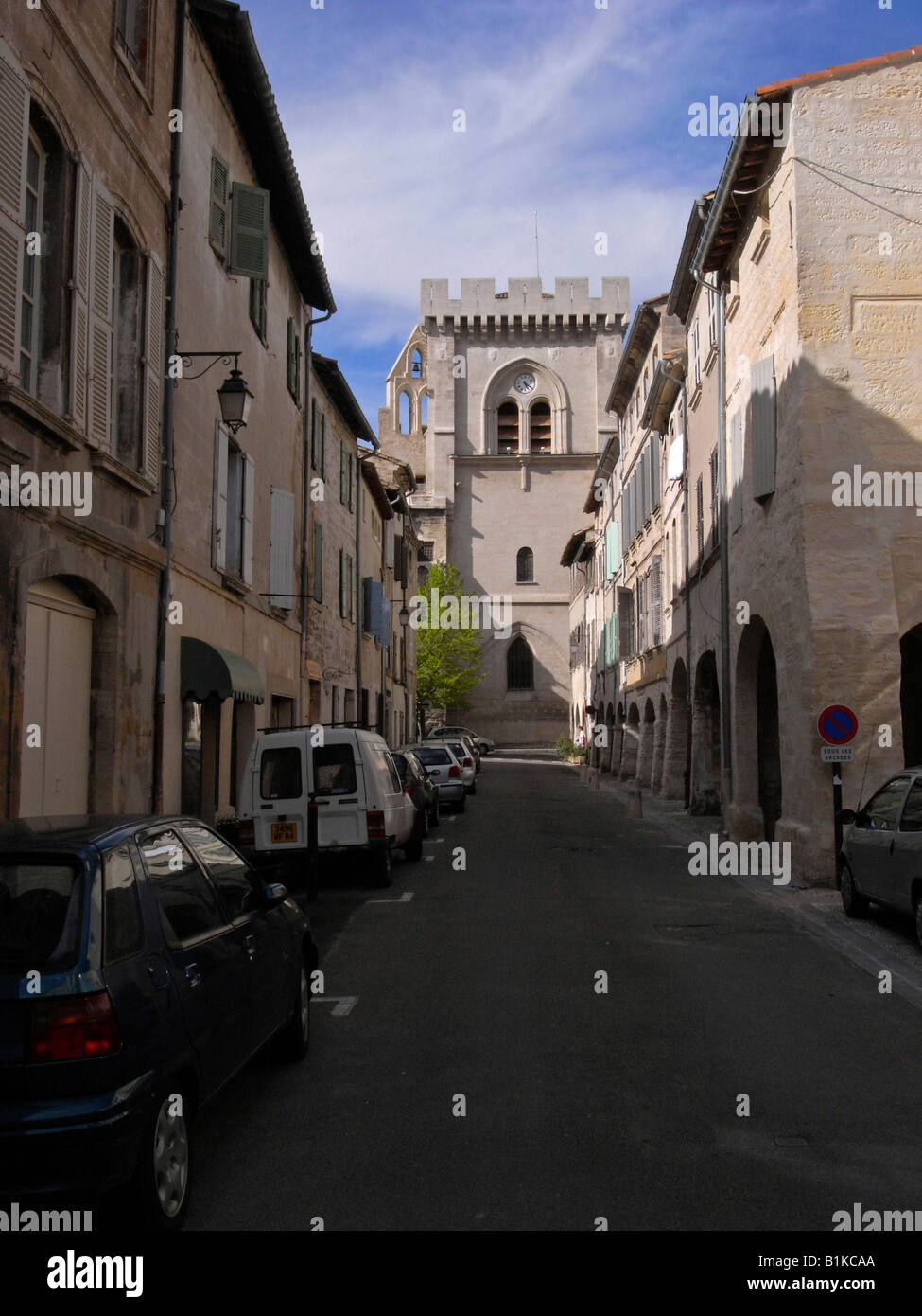 Collégiale Villeneuve Lez Avignon Frankreich Stockfoto