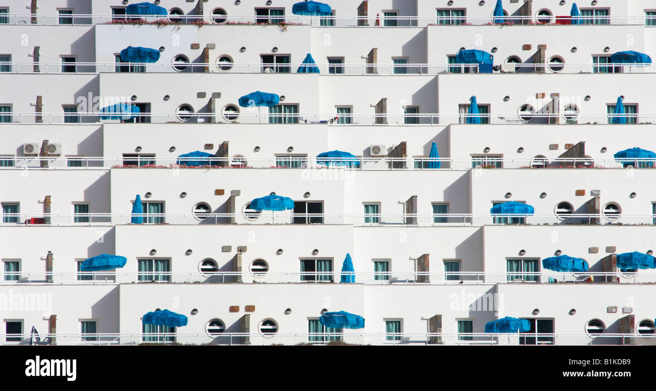 Ferienwohnungen in Spanien Stockfoto