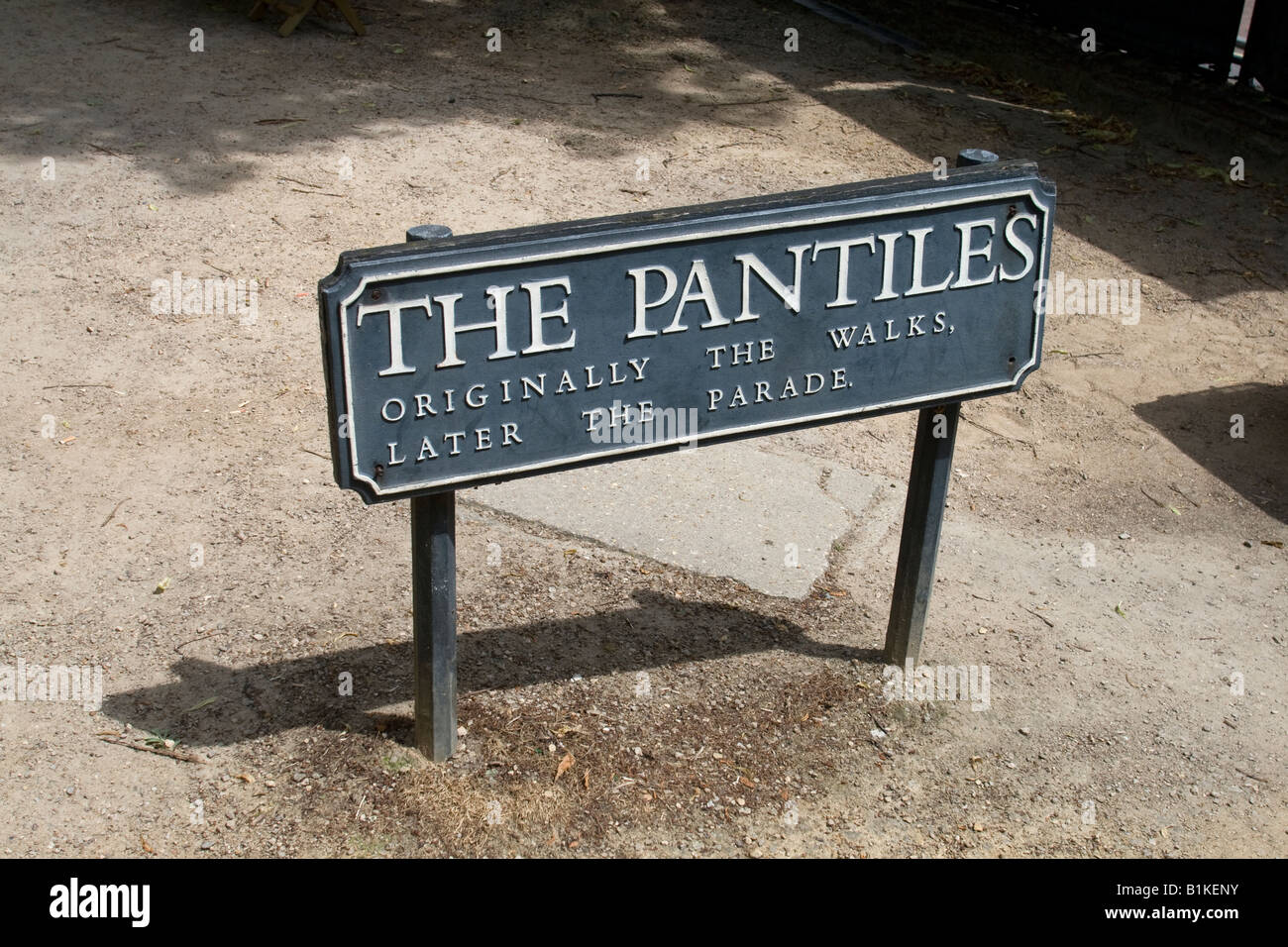 Die Pantiles Royal Tunbridge Wells Kent Stockfoto