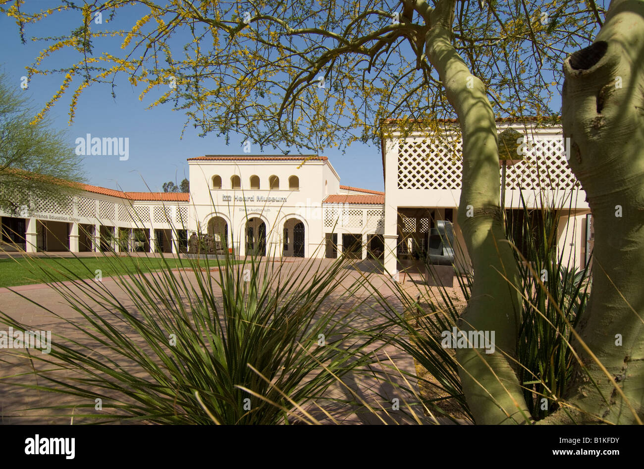 Das berühmte Heard Museum in Phoenix Arizona Stockfoto