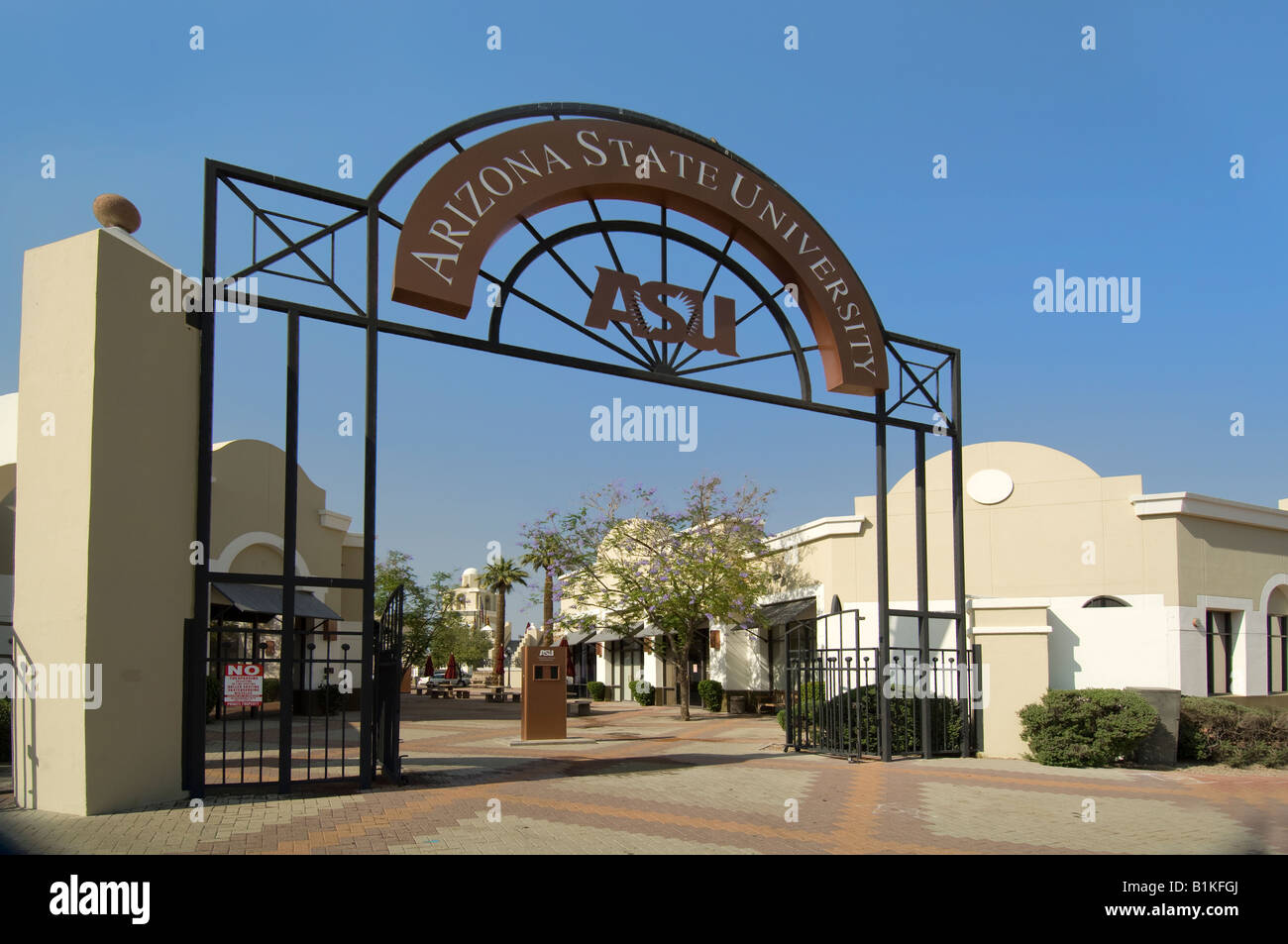 Phoenix Arizona Arizona-Landesuniversität Stockfoto