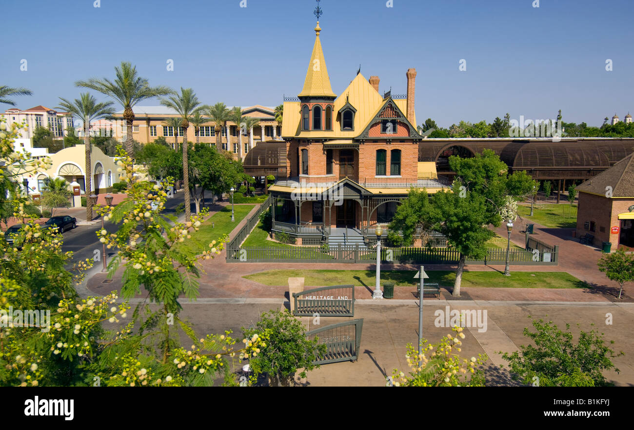 Rosson Haus 1895 einem historischen viktorianischen Haus auf historischen Heritage Square in der Innenstadt von Phoenix Arizona Stockfoto