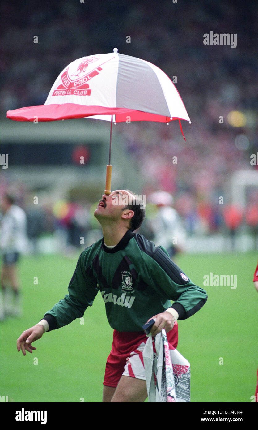Bruce Grobbelaar Liverpool V Sunderland-FA-Cup-Finale 9 5 92 Stockfoto