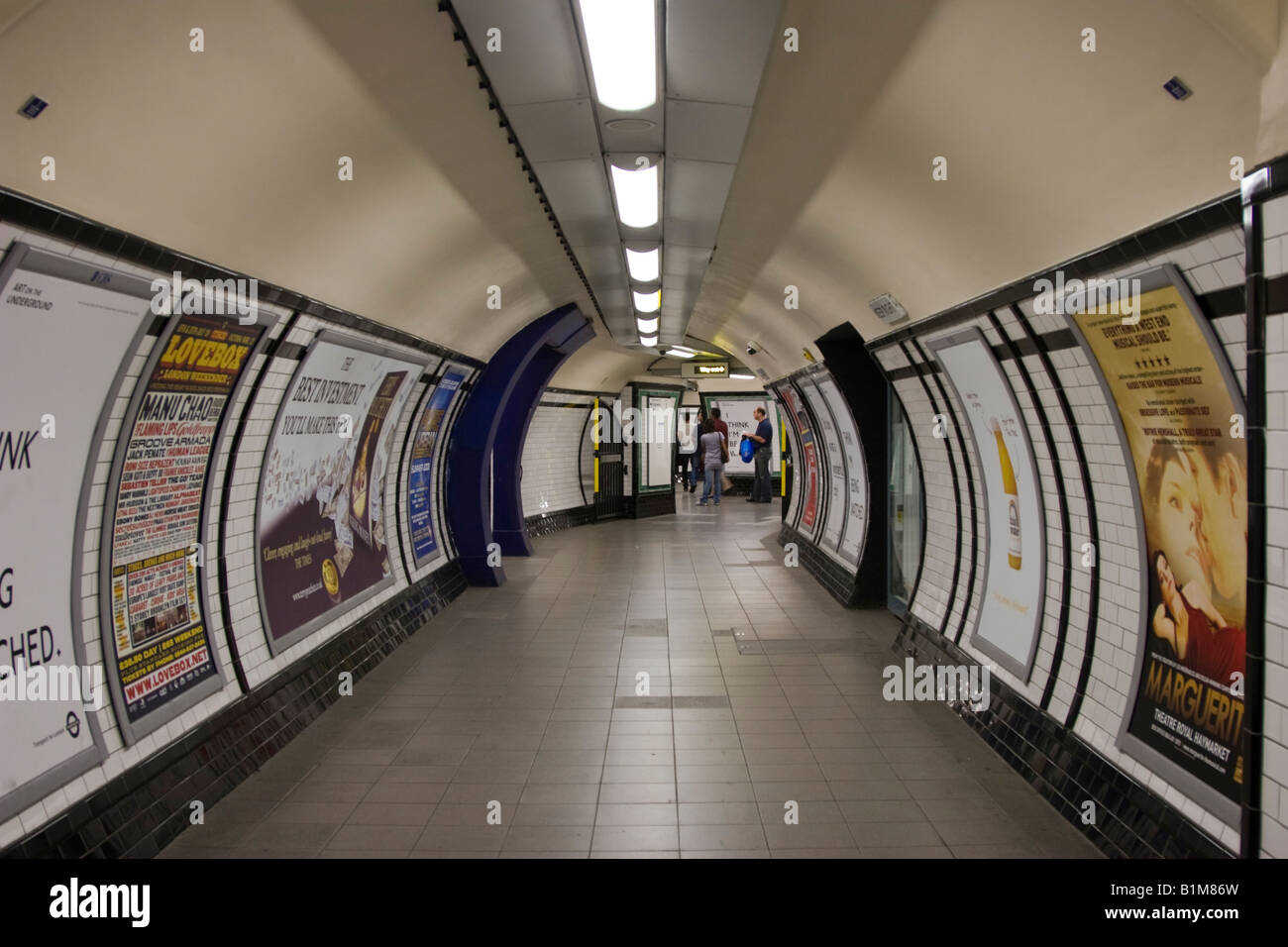 Camden Town U-Bahn-Station - Northern Line - London (nach der Aktualisierung Juni 2008) Stockfoto