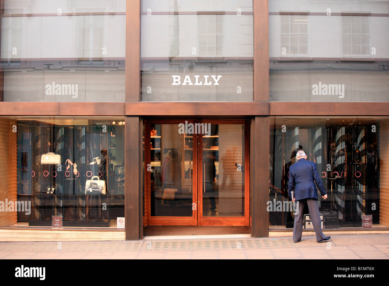 Bally Ladenfront, London Stockfoto