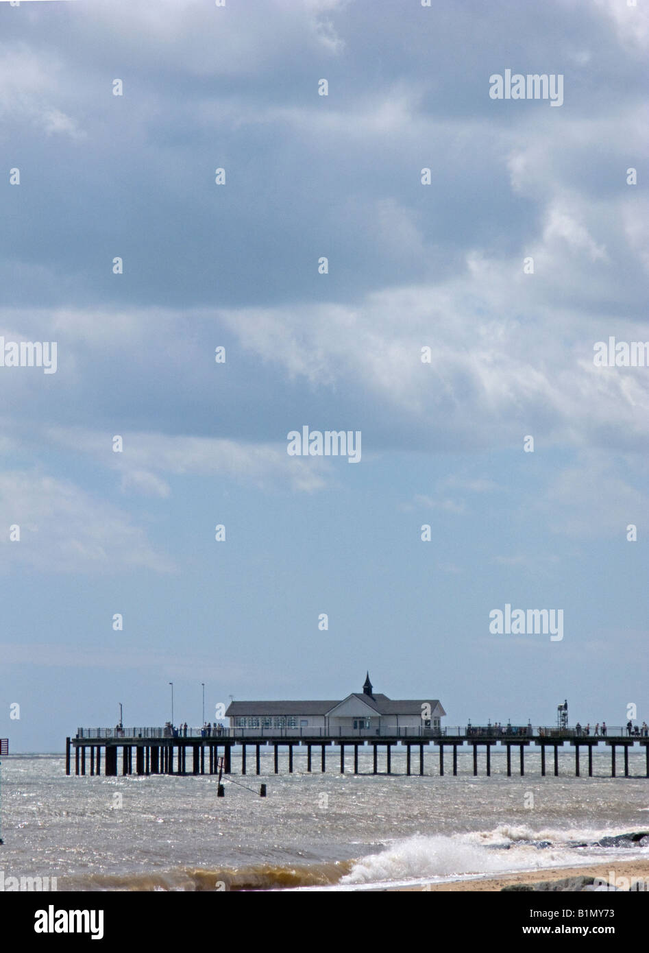 Die Pier in Southwold, Suffolk, England, UK Stockfoto