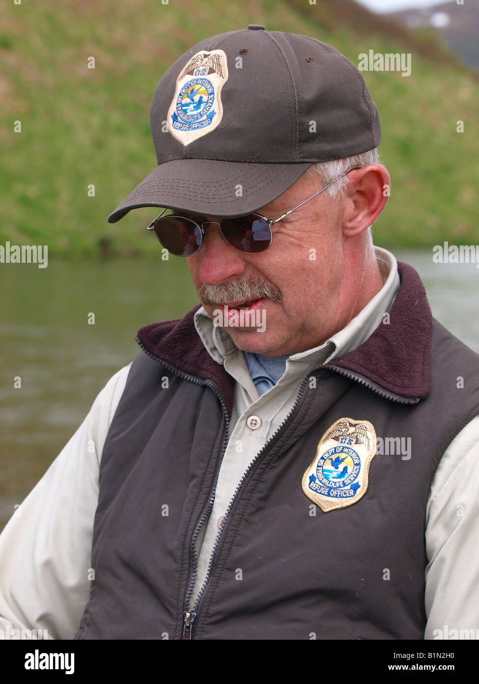 US Fish and Wildlife Service Officer Stockfoto