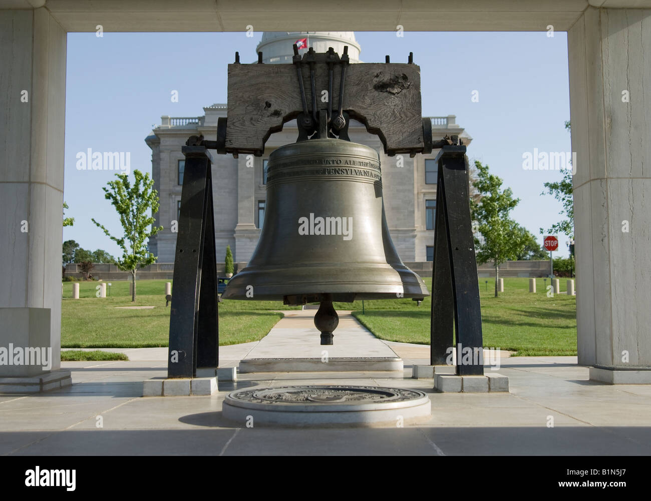 Arkansas State Capitol Komplex in Little Rock Arkansas Stockfoto