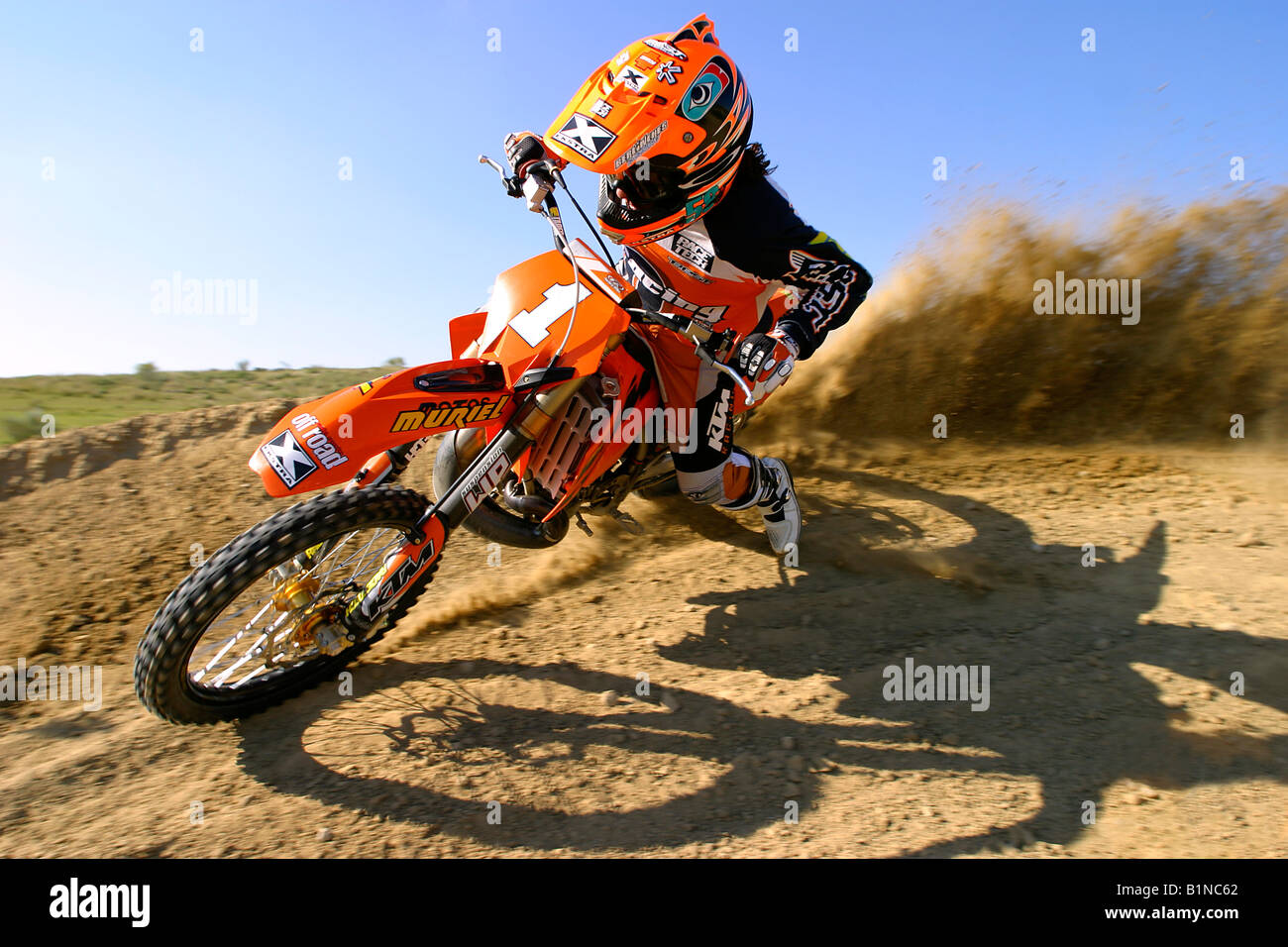 MX mit Enrique Torrente Stockfoto