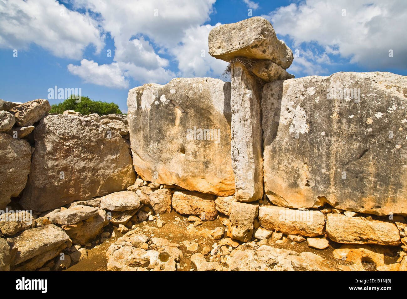 Torre d ' en Galmes talayotische Siedlung Menorca Stockfoto