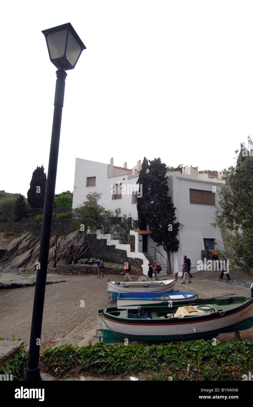 Salvador Dali-Haus, jetzt ein Museum, Port Lligat, Cadaques, Spanien Stockfoto