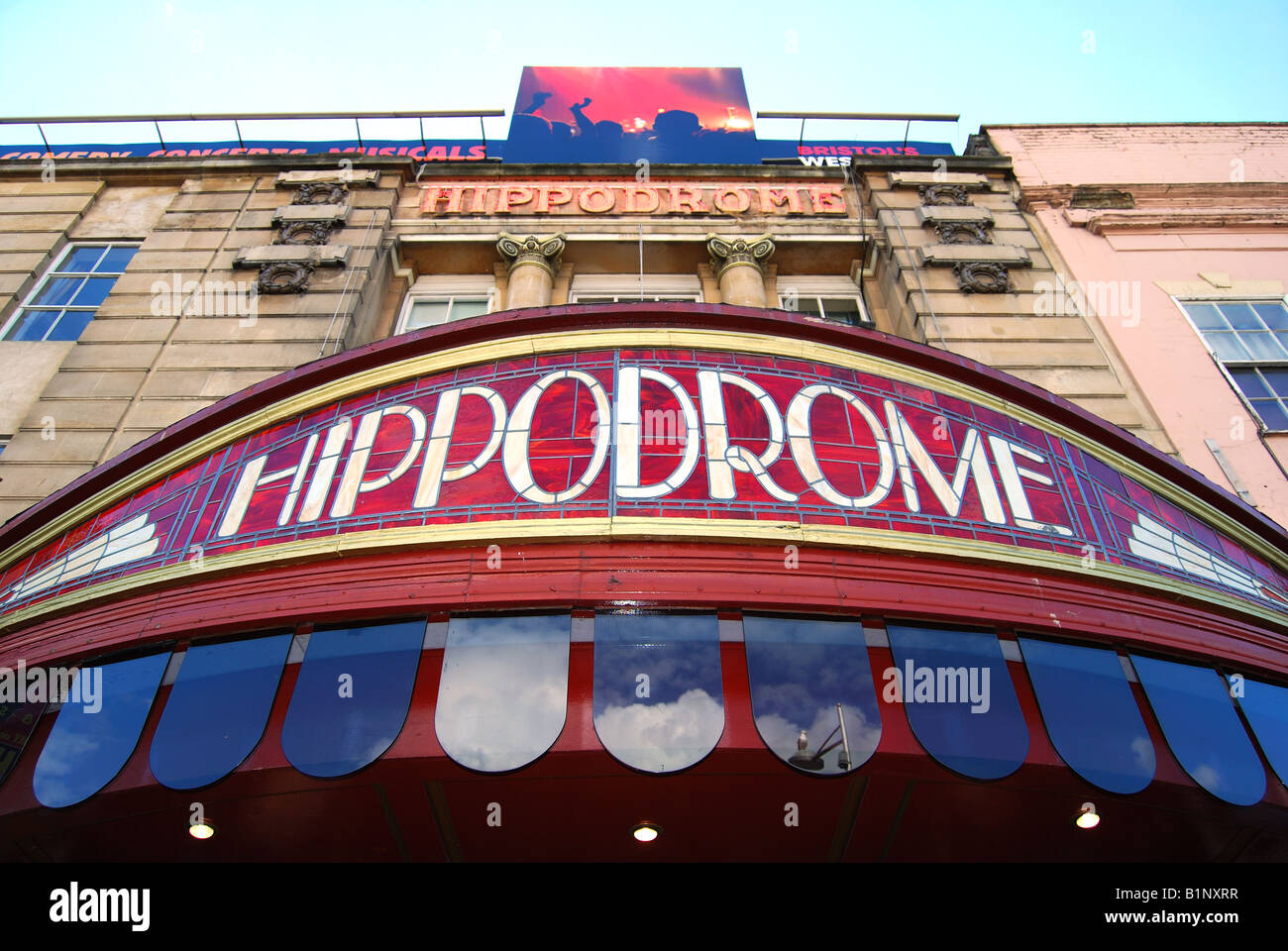 Das Hippodrom, Saint Augustine Parade, Bristol, England, Vereinigtes Königreich Stockfoto