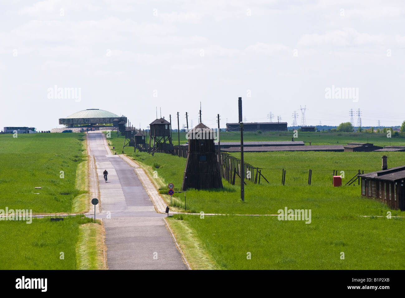 Majdanek Nazi Konzentration Lager Polen Stockfoto