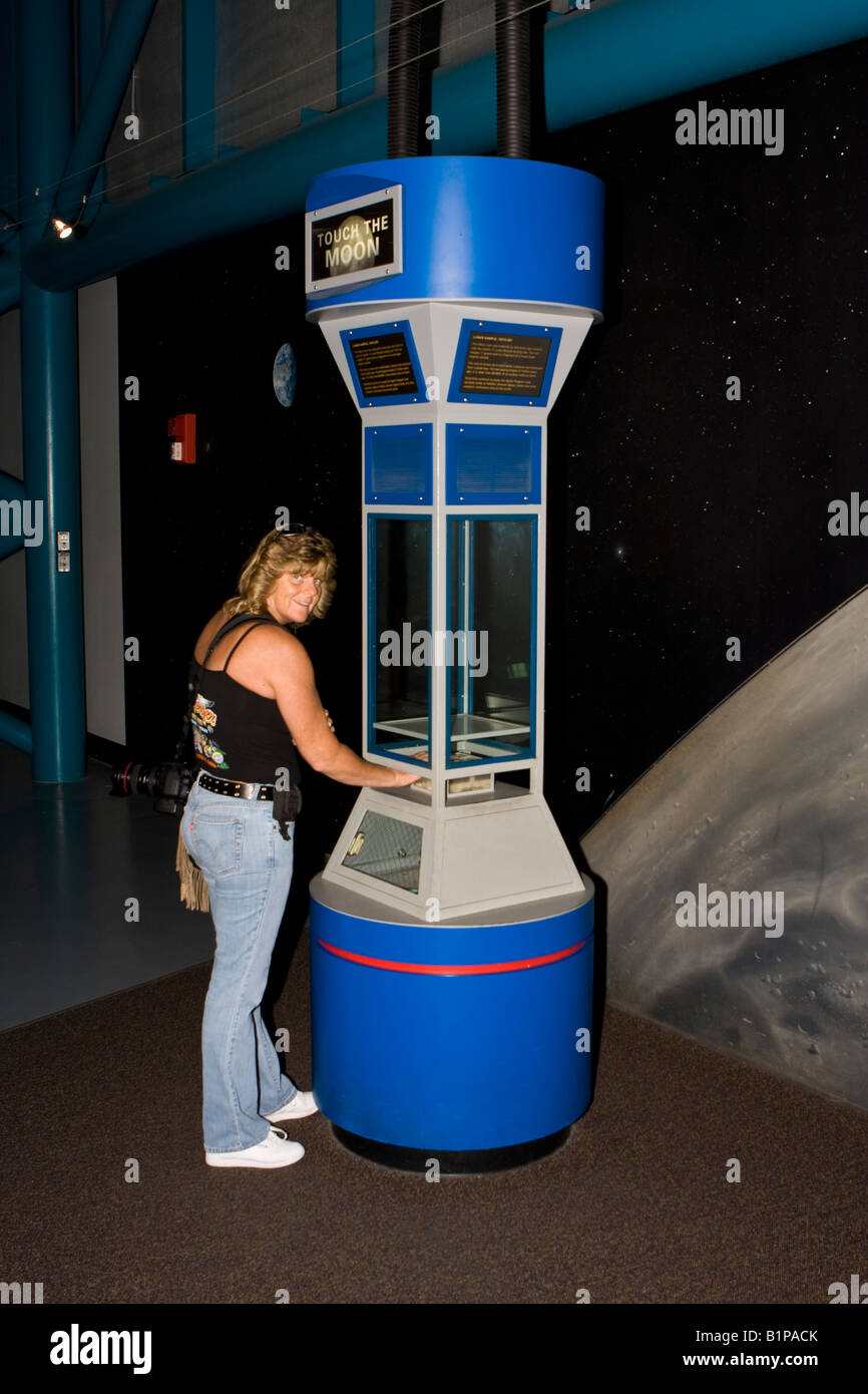 NASA Moon Rock Display an John F Kennedy Space Center in Cape Canaveral