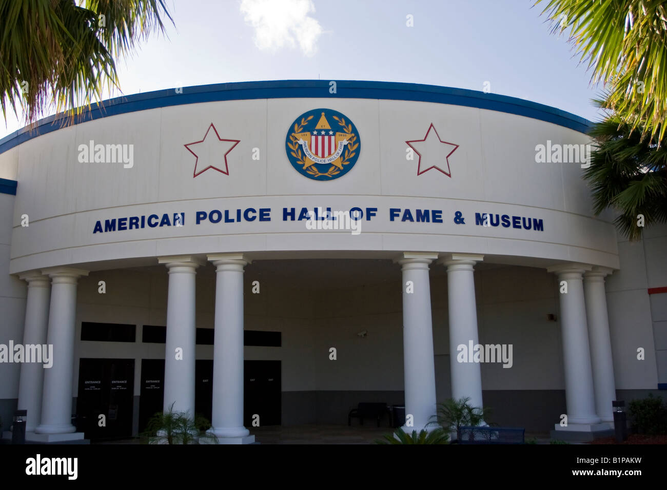 American Police Hall of Fame Titusville, FL Stockfoto