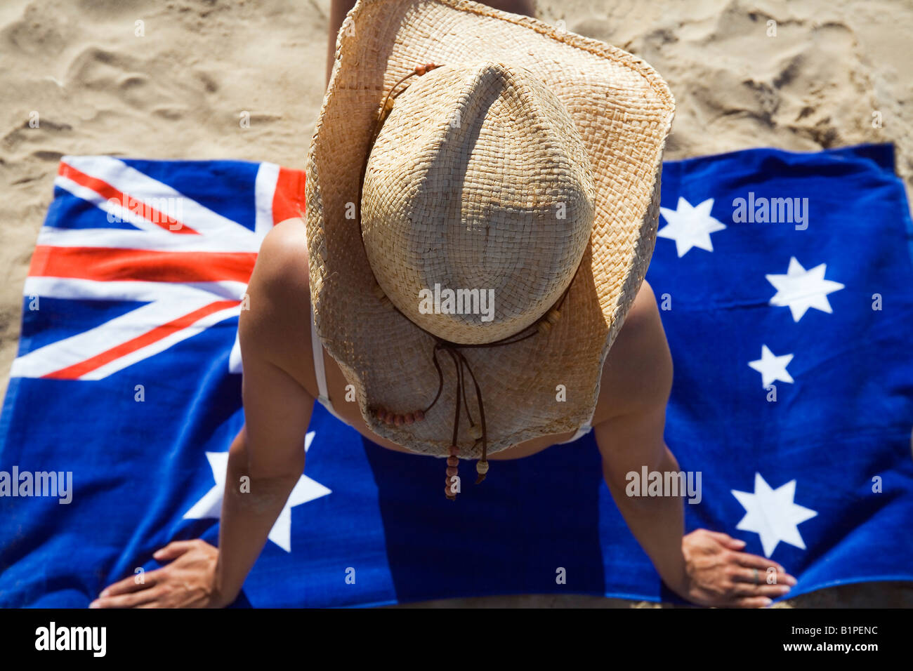 Australische Beach - Cairns, Queensland, Australien Stockfoto