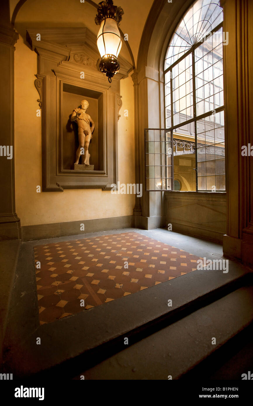Inneren des Palazzo Medici Riccardi in Florenz Stockfoto
