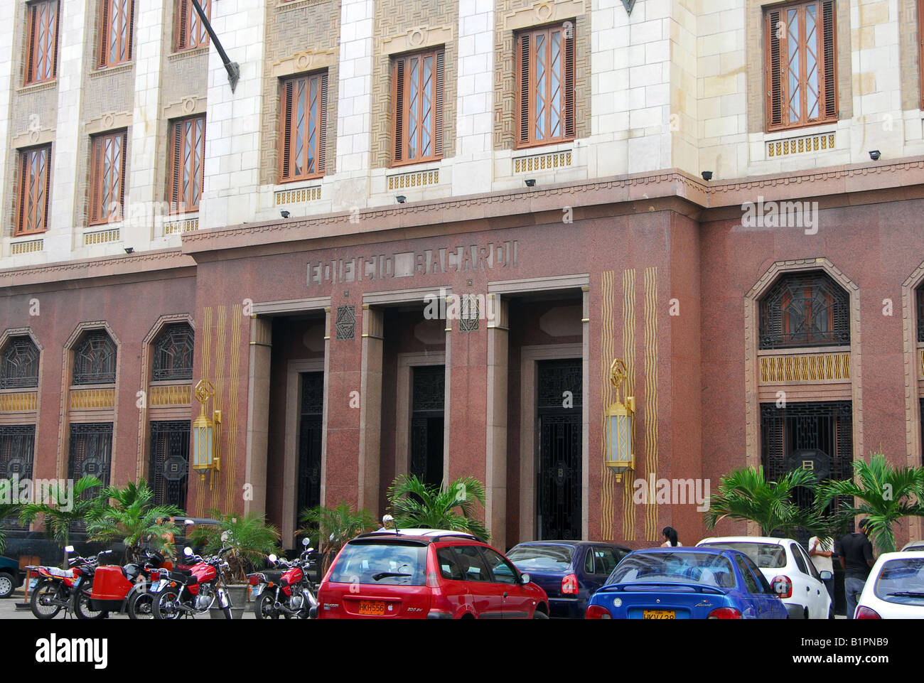 Bacardi Art-Deco-Gebäude in Havanna Kuba Stockfoto