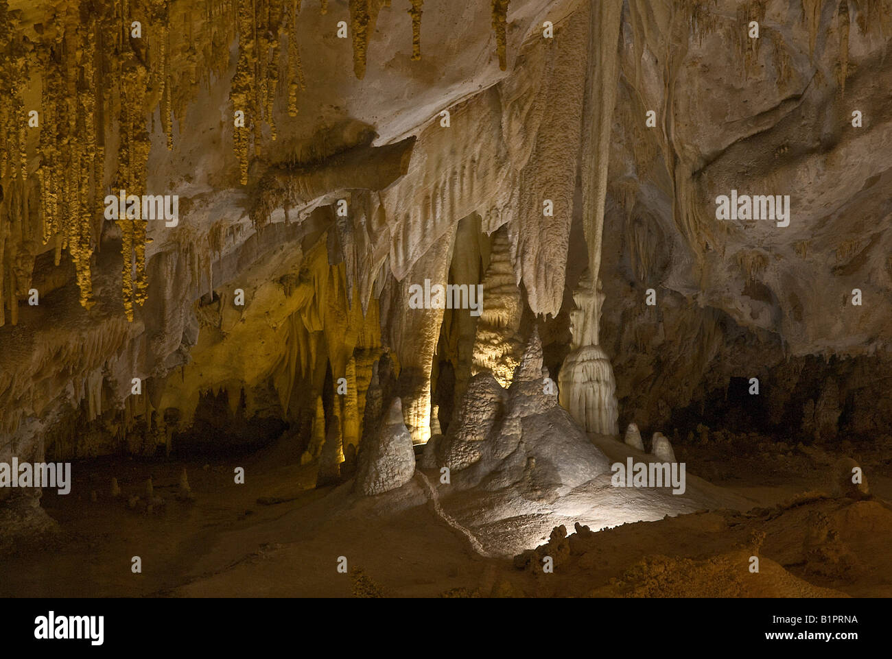 eine Formation in Carlsbad Caverns National Park-New-Mexico-USA Stockfoto