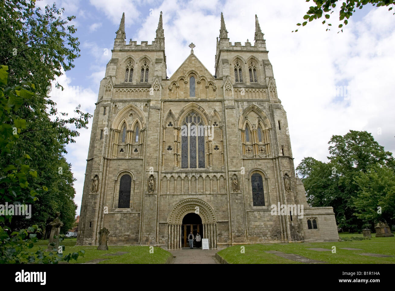 Selby Abbey Yorkshire UK Stockfoto