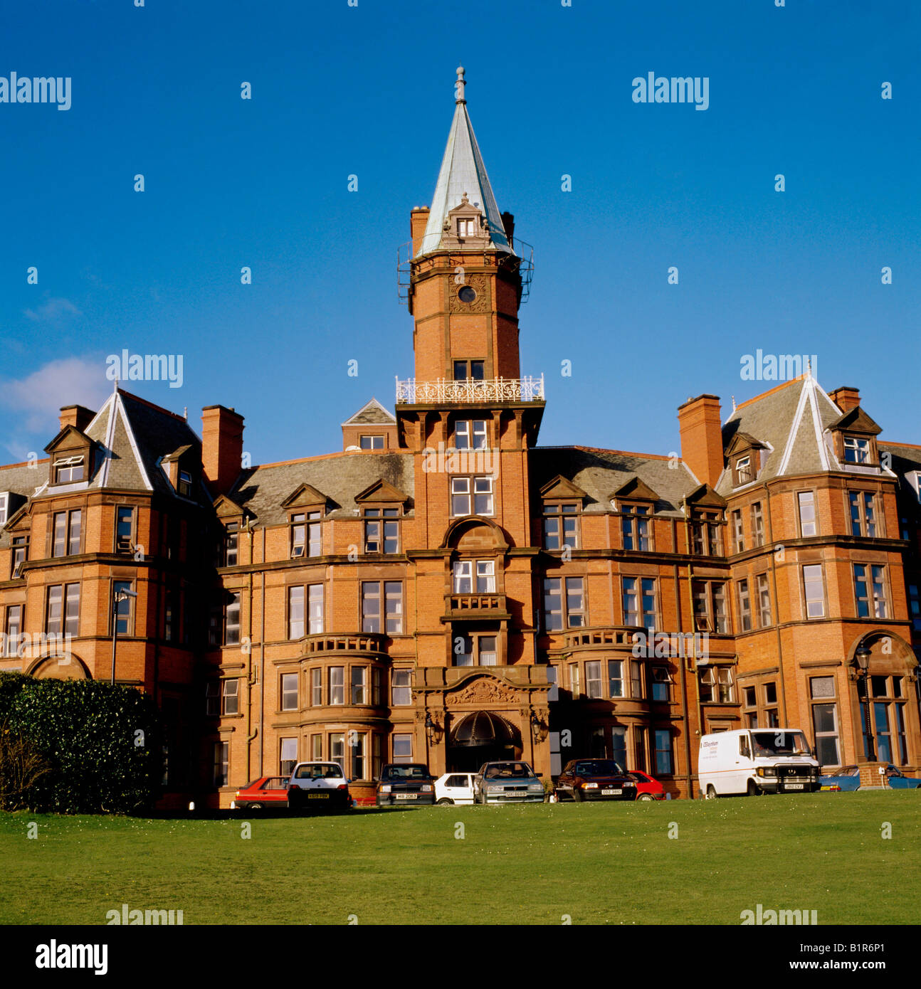 Newcastle, Co Down, Nordirland, Slieve Donard Hotel Stockfoto