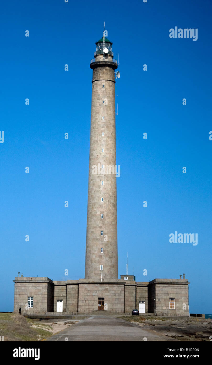 Gatteville Leuchtturm in Frankreich Stockfoto