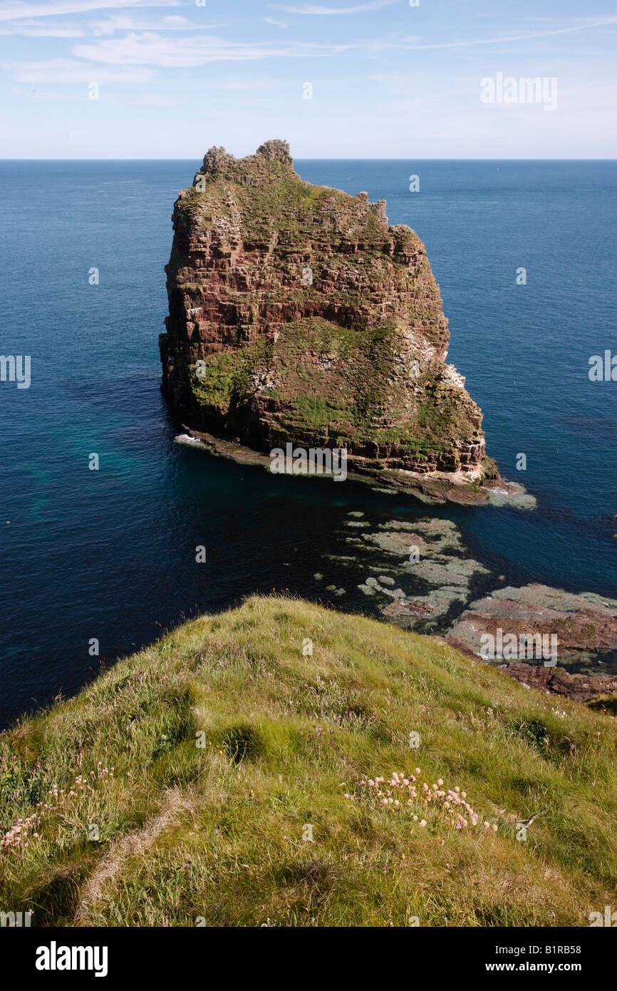 Stapel von Duncansby in der Nähe von John o Grützen Caithness Schottland Stockfoto