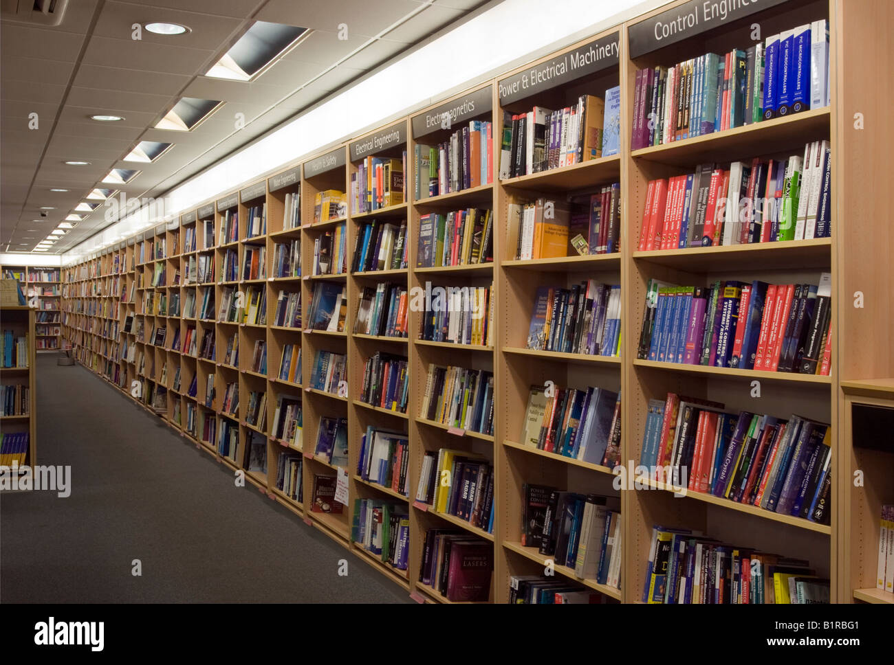Foyles Bookshop Charing Cross Road London Stockfoto Bild