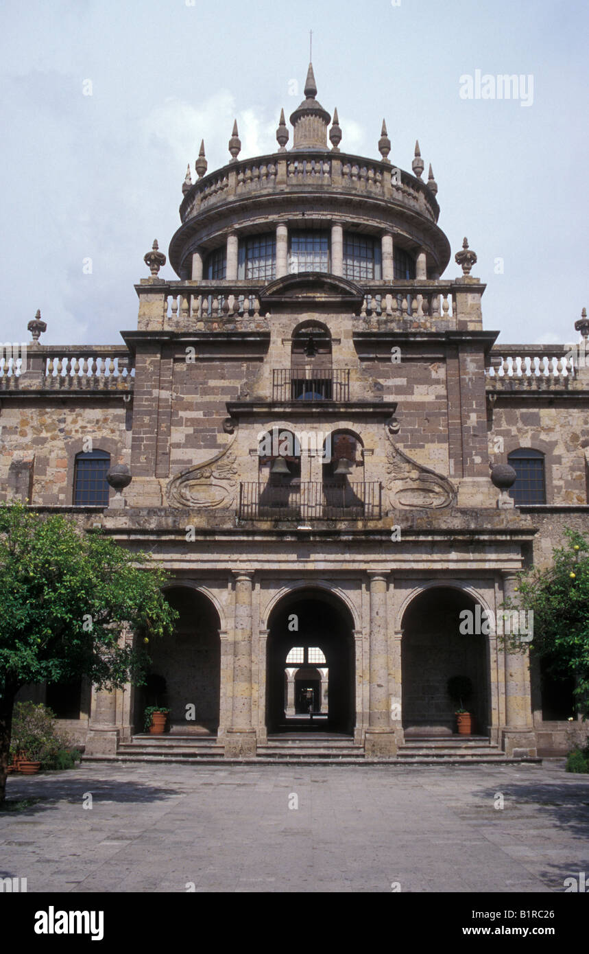 Innenhof der Instituto Cultural de Cabanas, ein UNESCO-Weltkulturerbe in Guadalajara, Jalisco, Mexiko Stockfoto