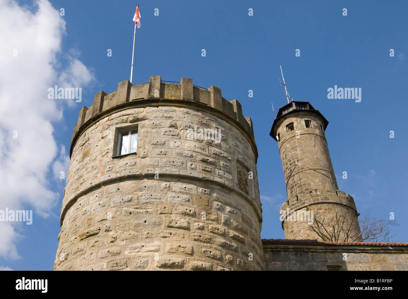 Die mittelalterliche Burg Altenburg, Bamberg, Oberfranken, Franken